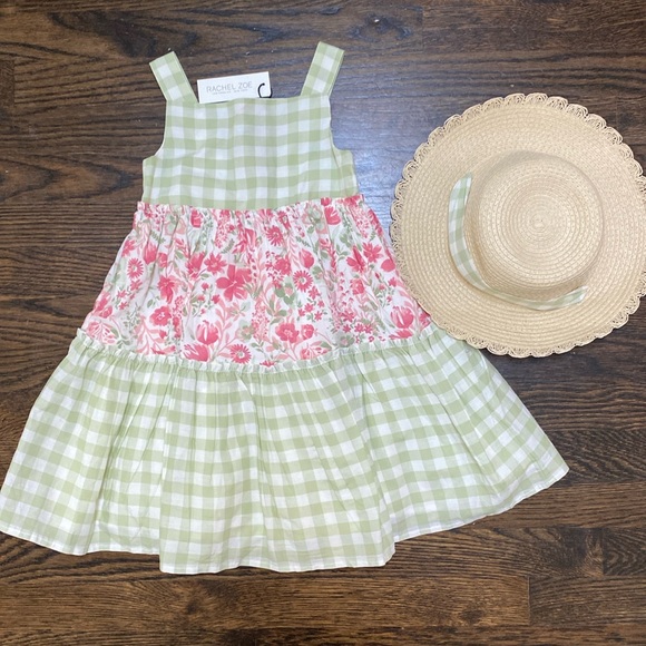 NWT Rachel Zoe Dress with Hat size 5 - Picture 1 of 7